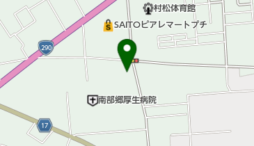 ヘアーサロンポノポノの地図画像