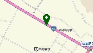 介護タクシーつなんの地図画像
