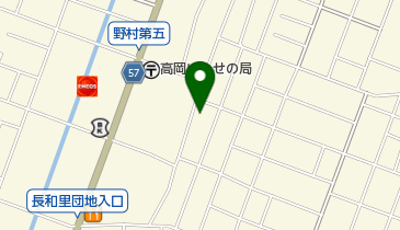 かし寝装店の地図画像