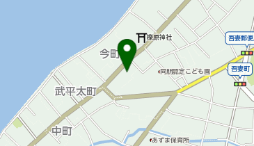 平和クリーニングの地図画像