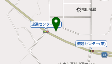 株式会社北陸近畿クボタ 小杉物流センターの地図画像