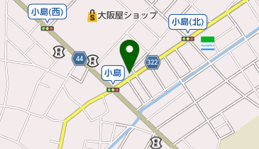 ヘアーサロンナカダの地図画像