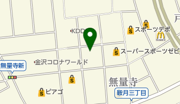 アミング 金沢ベイ店の地図画像