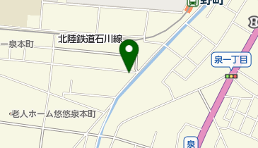 ニットソーイングクラブ泉本町店の地図画像