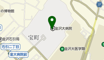 金沢大学 医薬保健学域 医学類の地図画像