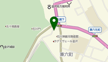 株式会社箔一 兼六園店の地図画像