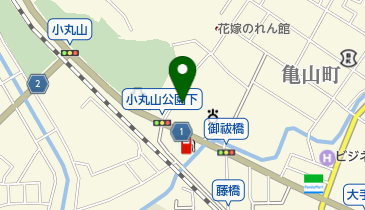 七尾拘置支所の地図画像