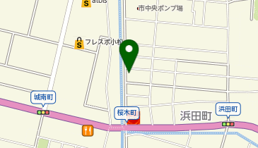 浜田町会館の地図画像