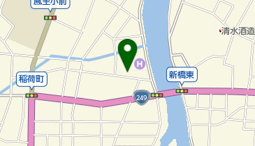 萬正食堂の地図画像