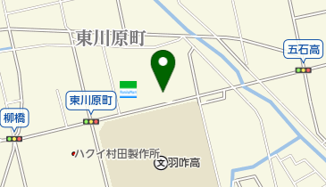 ひらの整体院の地図画像