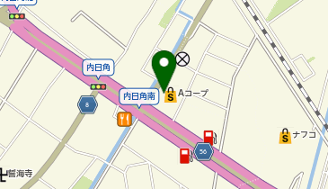 ヤングドライグループ ヤングドライAコープかほく店の地図画像