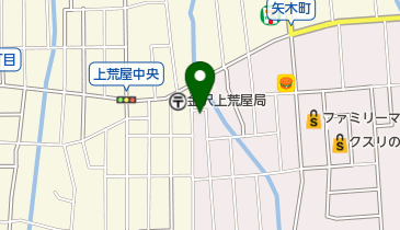 ハレバランス整体院の地図画像