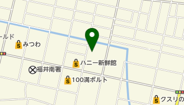 北陸コカ・コーラボトリング株式会社福井支店の地図画像