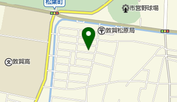 敦賀市松原観光案内所の地図画像