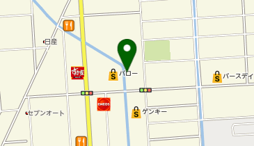 ヤングドライグループ ヤングドライバロー木崎店の地図画像