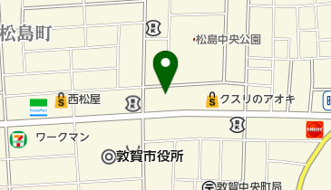 株式会社オザキスポーツ敦賀店の地図画像