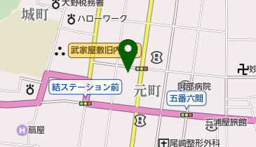林屋呉服店の地図画像