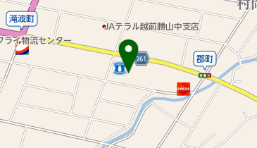 勝山市生涯学習センター友楽喜の地図画像