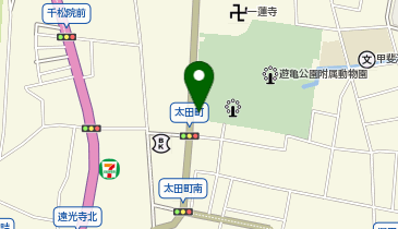 メナード甲府上今井代行店の地図画像