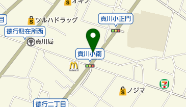 美容室パステルの地図画像