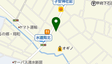 カルビ亭の地図画像