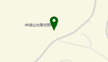 山梨県出先機関 米倉山太陽光発電所PR施設ゆめソーラー館やまなしの地図画像