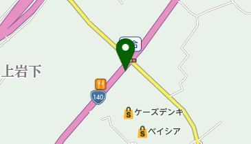 せんたくクラブ 落合店の地図画像