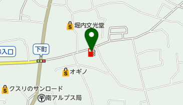 拓進商事小笠原給油所の地図画像