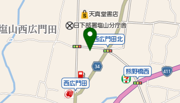 ガーデン甲斐塩山店の地図画像