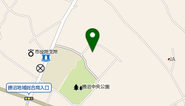 勝沼B&G海洋センターの地図画像