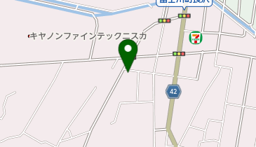美容院ビットの地図画像