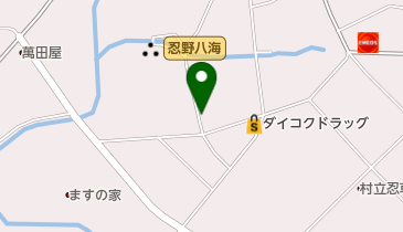 八海しるくの地図画像