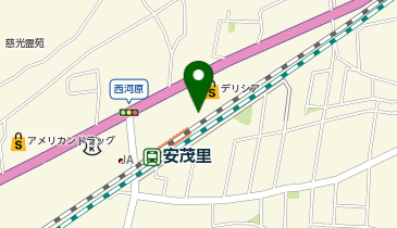株式会社デリシア デリシア安茂里店の地図画像
