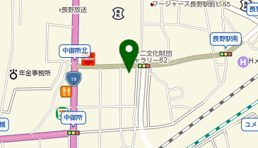 RINRIN長野店の地図画像