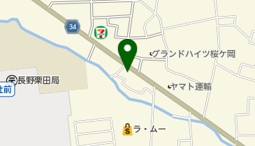 メガネのナガタ 長野稲葉店の地図画像