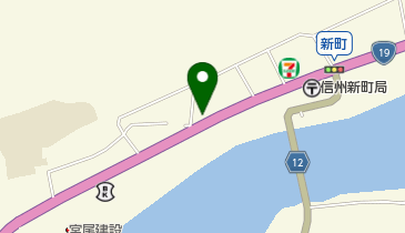 西川理容店の地図画像