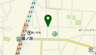 ヘアーサロンエリートの地図画像