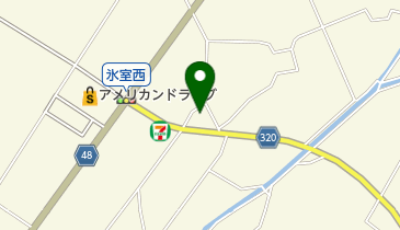 ヘアーサロン創の地図画像