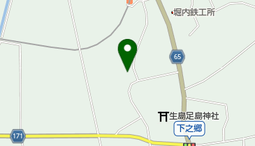 生島足島神社写真室の地図画像