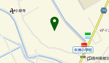 中洲地区公民館 中金子公民館の地図画像