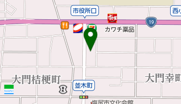 hairsalonHEAVENの地図画像