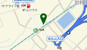 フジカーランド佐久の地図画像