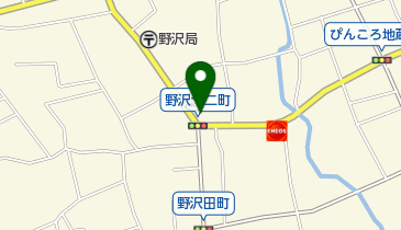 駒村理容館の地図画像