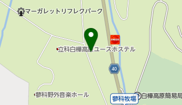 武重精肉店女神湖支店の地図画像
