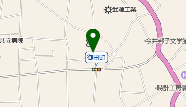 近藤理容室の地図画像