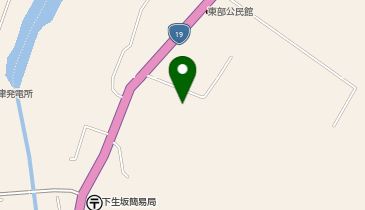 生坂村 デイサービスセンターはるかぜの地図画像