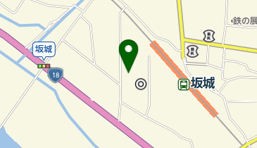 坂城町 役場の地図画像