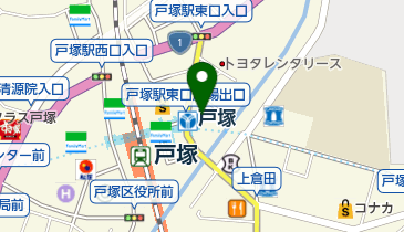 らくらく麻雀同好会の地図画像