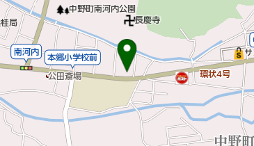 アールズモータースの地図画像
