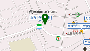 らかんスタジオたまプラーザ店の地図画像